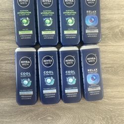 8 Nivea body Wash 