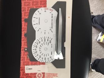 1994-95 mustang cluster gauge face kit with tool, New Unopened.