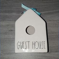 Rae Dunn Guest House Birdhouse 