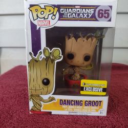 Funko Pop marvel guardians of the Galaxy Dancing Groot #65