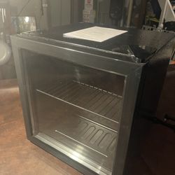 Glass Front Fridge