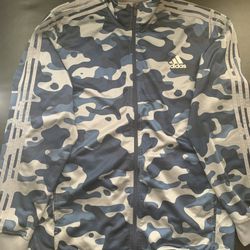 New Adidas Special Edition Camo Track Jacket Men’s XL Sweatshirt 