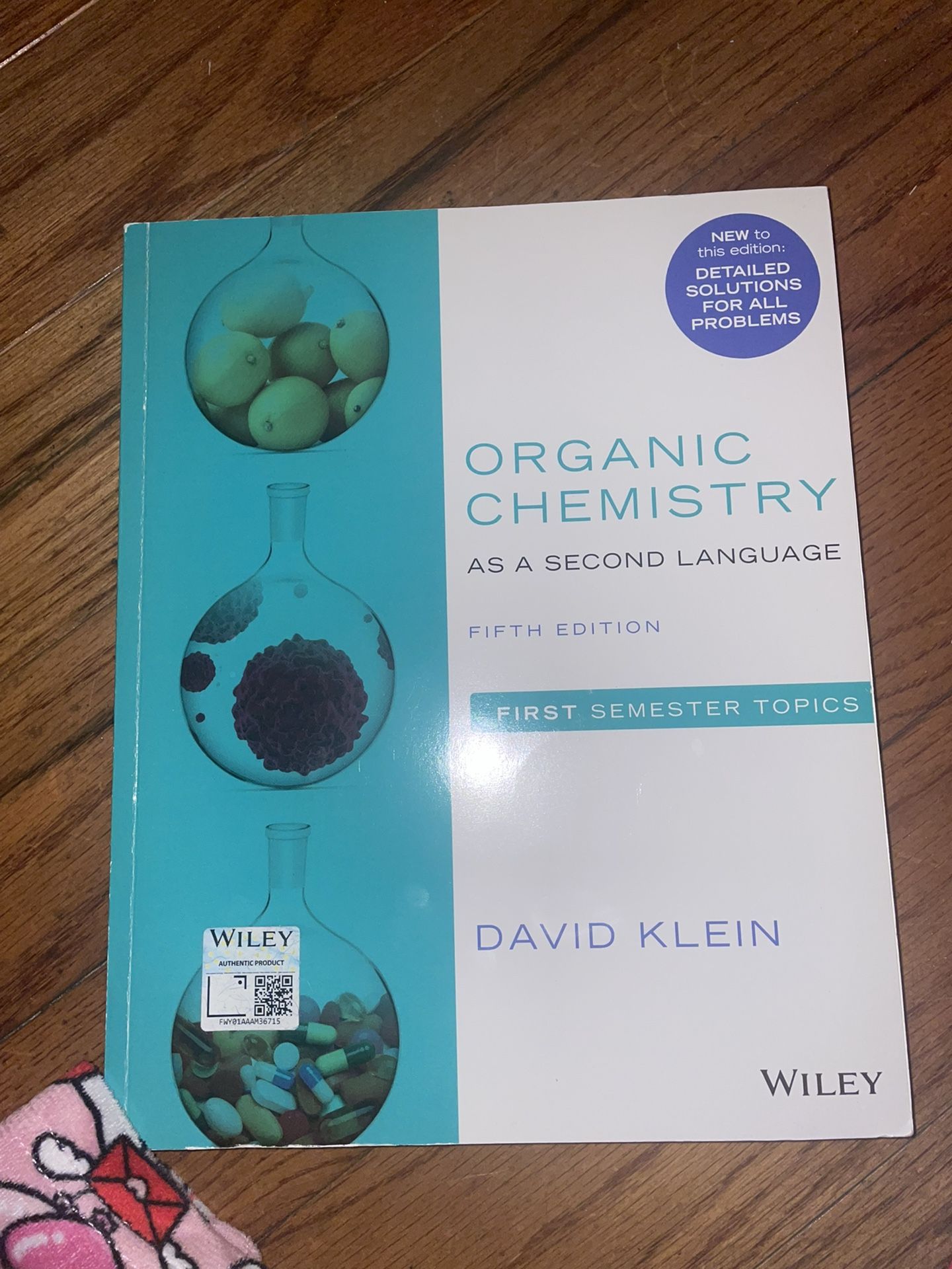 Organic Chemistry As A Second Language 5th Edition First Semester Topics