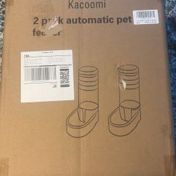 Cat Feeder Watered Green 