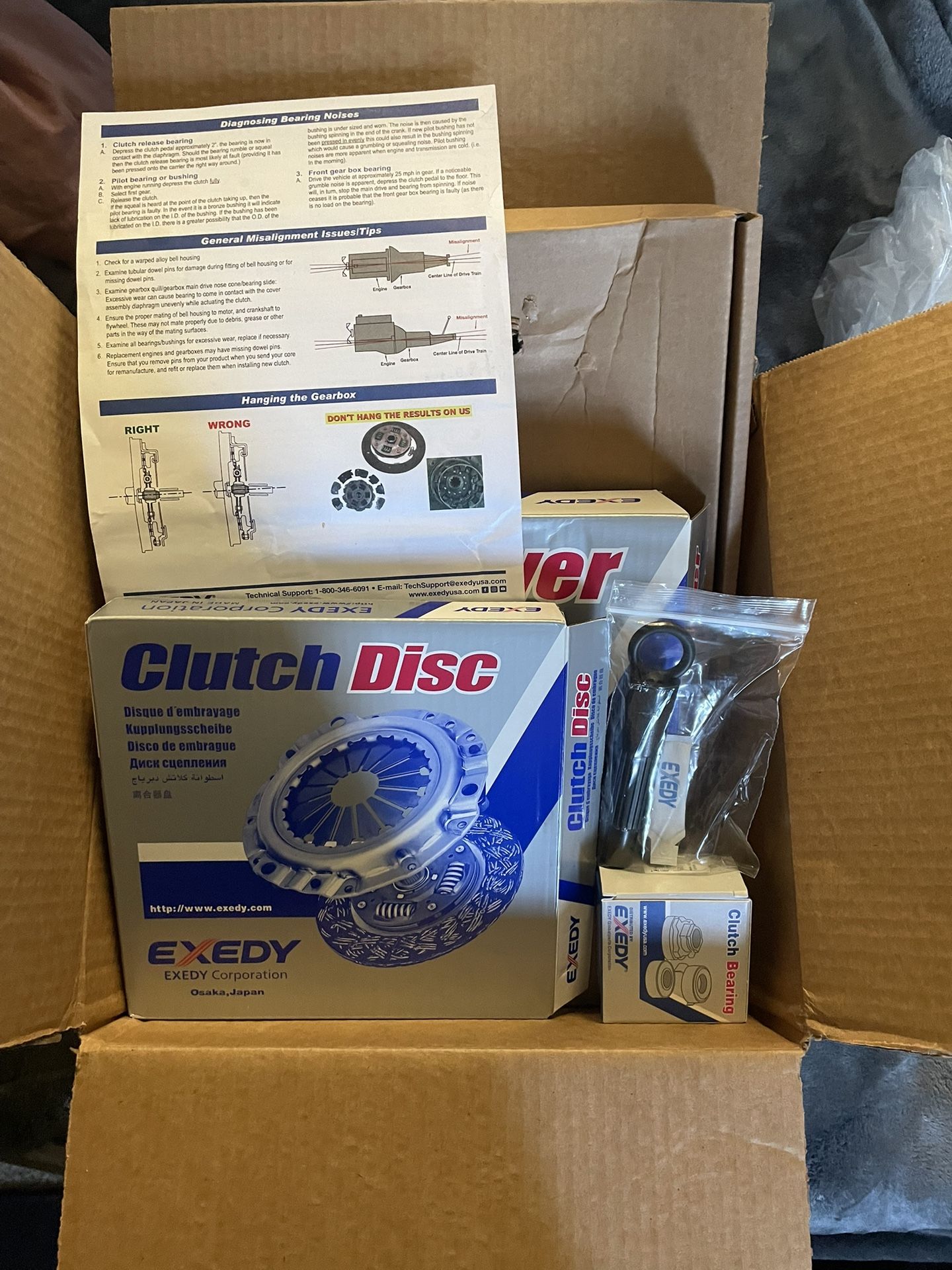 2002 Honda Accord Complete Exedy Clutch Kit
