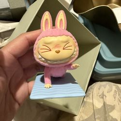 Popmart labubu the monsters lazy yoga