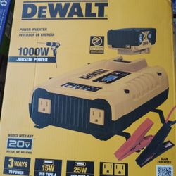 DeWalt 1000 W Power Inverter Three Ways To Power Tool Only