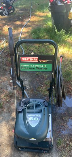 Craftsman pressure washer