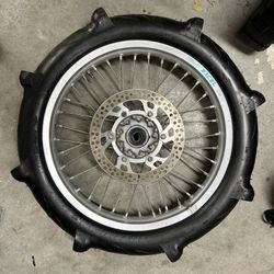 New paddle tire on Excel rim