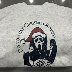 Ghostface Christmas sweatshirt 