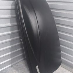 Thule Roof Box Great Condition Dual Opening 