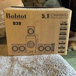 never used still in box. home theater system 60. 