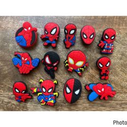 Spiderman, Croc Charms Bundle