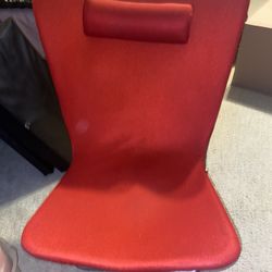 Oversized Red Chair