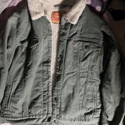 Levi’s Jacket (Olive Green)