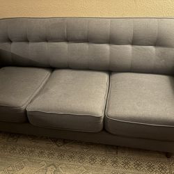 Gray Sleeper Sofa