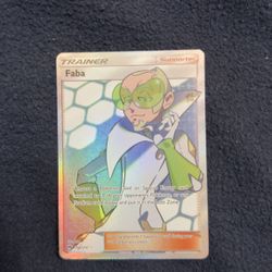 Faba Pokemon Trainer Lost Thunder 