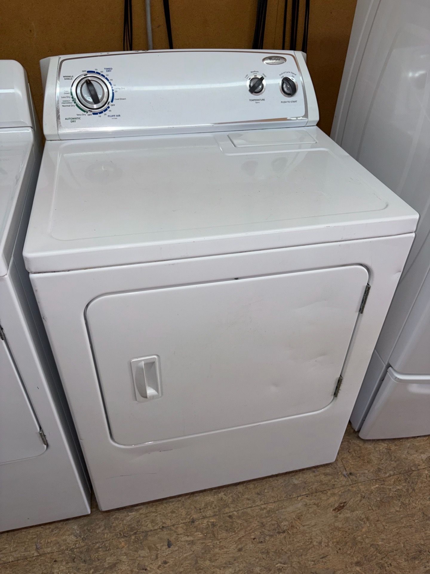 Whirlpool Super Capacity dryer