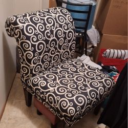 Custom Covered Slipper Chair