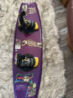 Wakeboard And Boots 