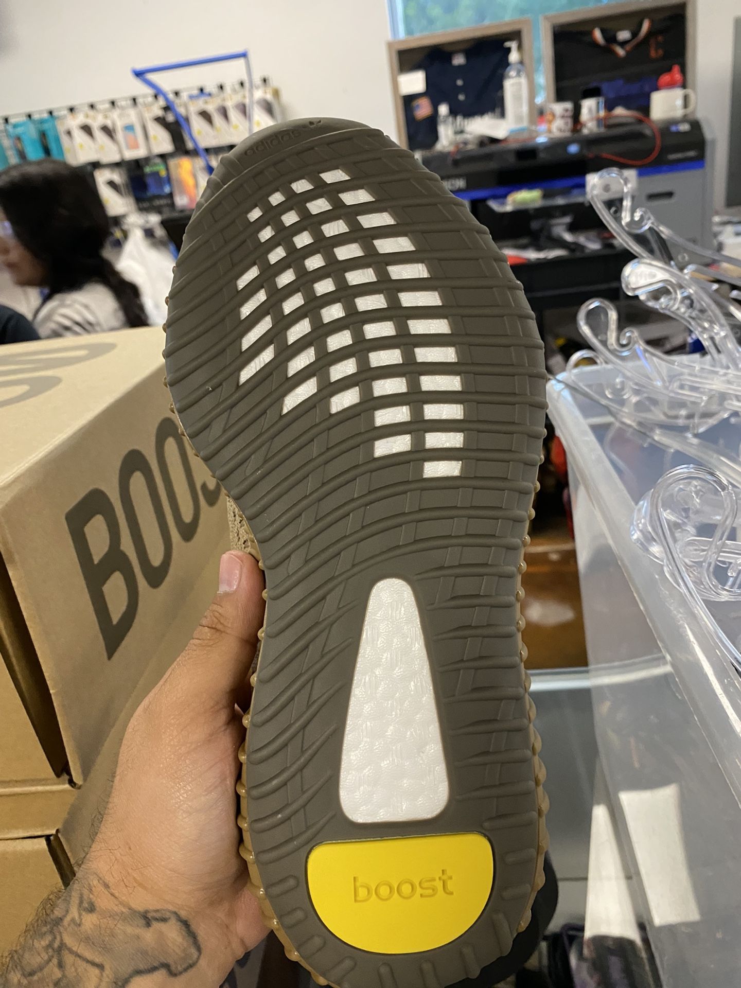 Yeezy 350 Boost Earth Size