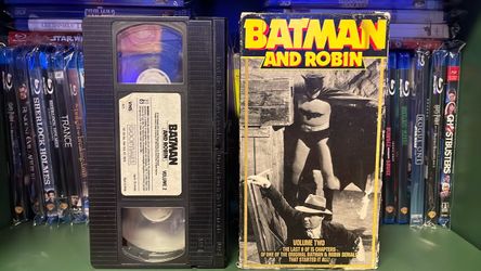 Batman and Robin VHS