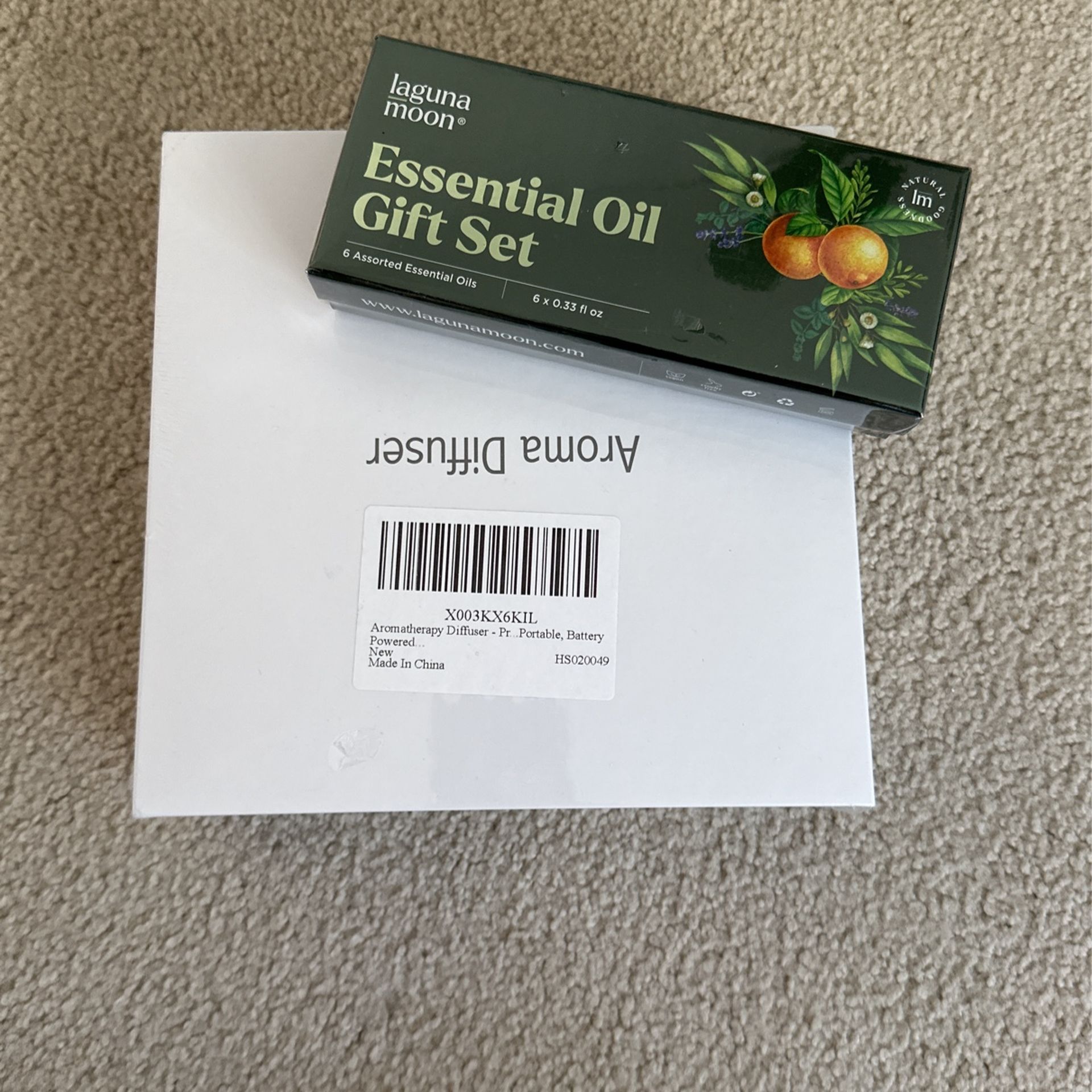 Laguna Moon Aromatherapy diffuser And Essential Oil Set