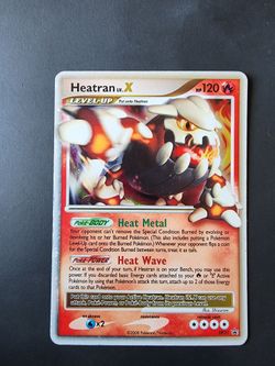 Heatran X DP31 Pokémon Card