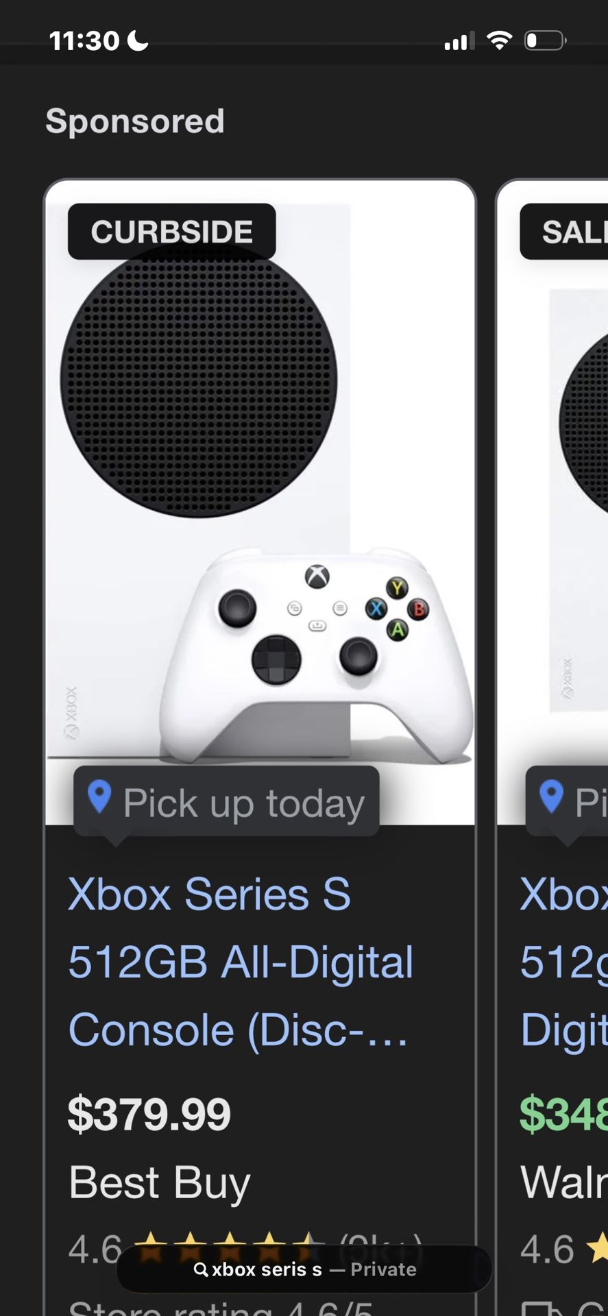 Xbox Series S With Controller And Og Fn Acc