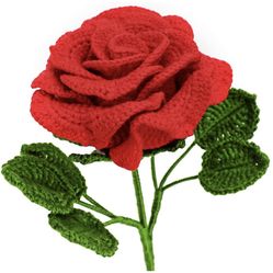 Handmade Rose With Nice Gift Box(2 Roses)