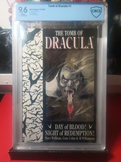 Tomb of Dracula #1 CBCS 9.6 Marvel/Epic 1991