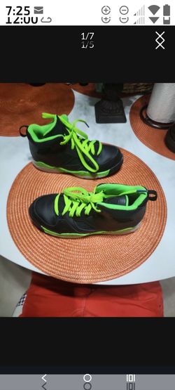 Jordan Flight Club 91 Mid Black Green Strike 3Y