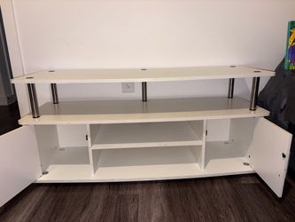 White TV desk