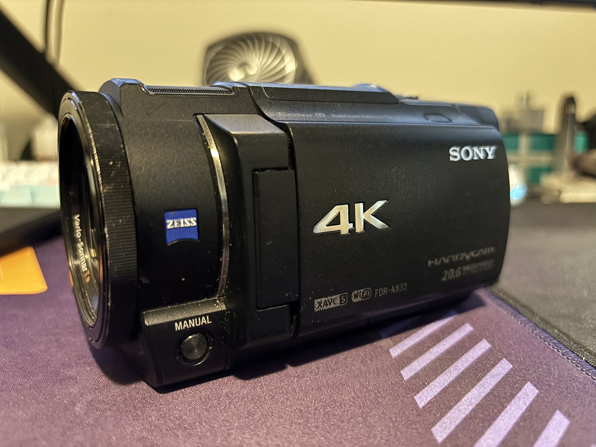 Sony FDR-AX33 4K HD Video Recording Handycam Camcorder