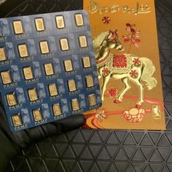 1g Gold - Pamp Suisse & Copper Rounds