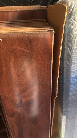 Brand new wood flooring from Lowe’s