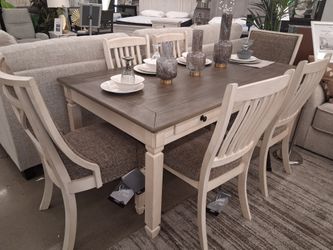 7PC Vintage Cottage Style Dining Set