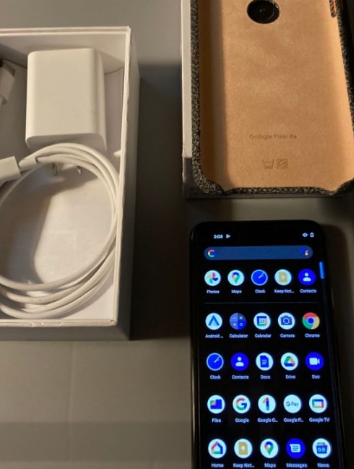 New Google Pixel 4a with Otterbox Case