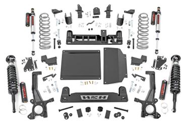 Rough Country 6 Inch Lift Kit Toyota Tundra 4WD (2022-2026) With Vertex Coilovers & Vertex Shocks