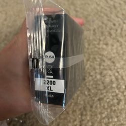 Ink replacement printer cartridge 2200 Xl Black 