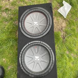 Kicker Speakers w/subwoofer