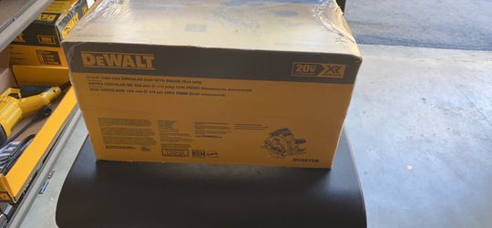 Dewalt DCS570 B /20v XR. 71/4(184mm) saw with Brake. Tool only. Solo herramienta.