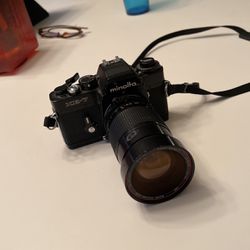 XE-7 Minolta Film Camera 
