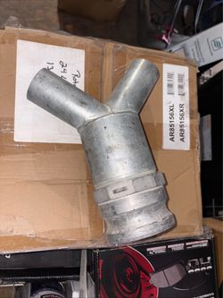 Y Coupler 4inch Male And 2 inch Female Outflow Pipes