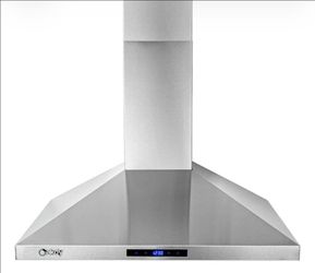 New Oakdy Stainless Steel Wall Mount Range Hood