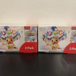 Costco Pokemon Prismatic Evolutions 2-Pack Trainer Box and Booster Bundle TCG BRAND NEW & SEALED