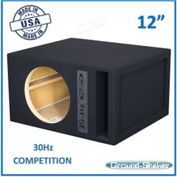 12” Single Ported Sub Box Subwoofer Enclosure Car Audio Caja Para Bocina 12” Ground shaker