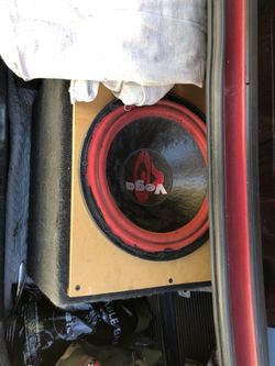 Subwoofer and amplifier