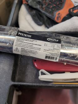 Proflo Double Assemblege Tubo De Extension De Con Juntas Deskisantes