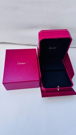 Authentic Cartier Jewelry Box with Outer Box